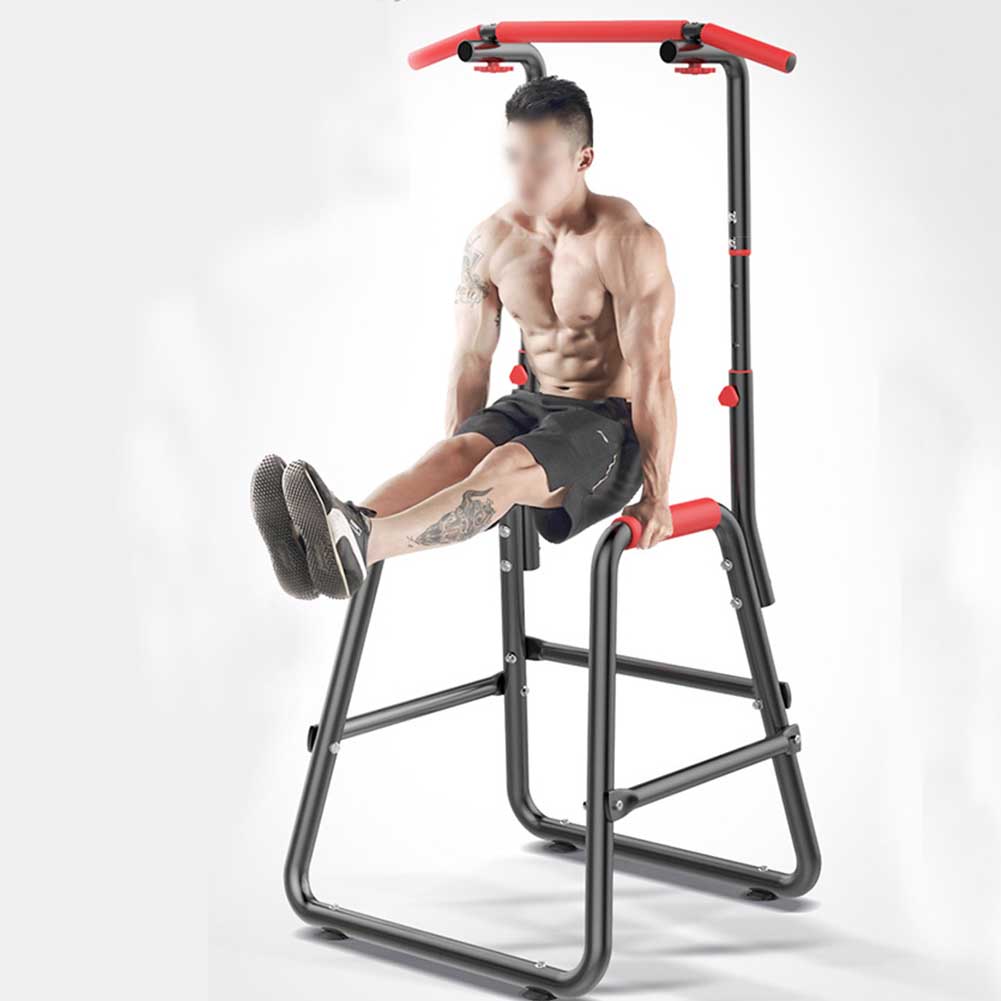 Details About Chin Dip Bar Push Pull Up Power Tower Multi Station Exercise Home Gym Workout Us