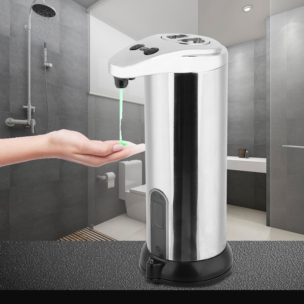 Automatic Soap Dispenser IR Sensor Hand Wash No-Touch Hand Sanitizer ...