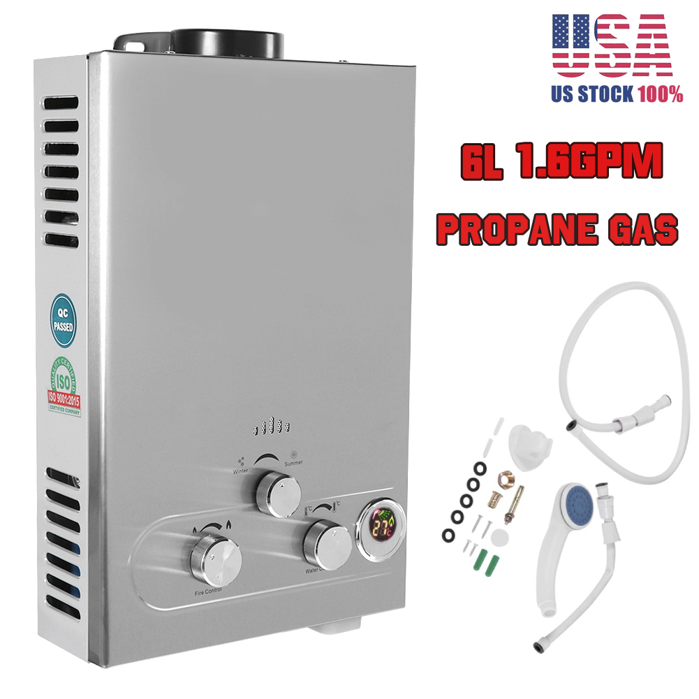 Home Garden 6L Instant Propane LP Gas Hot Water Heater Bath Shower   0ec68826f4f523c3 