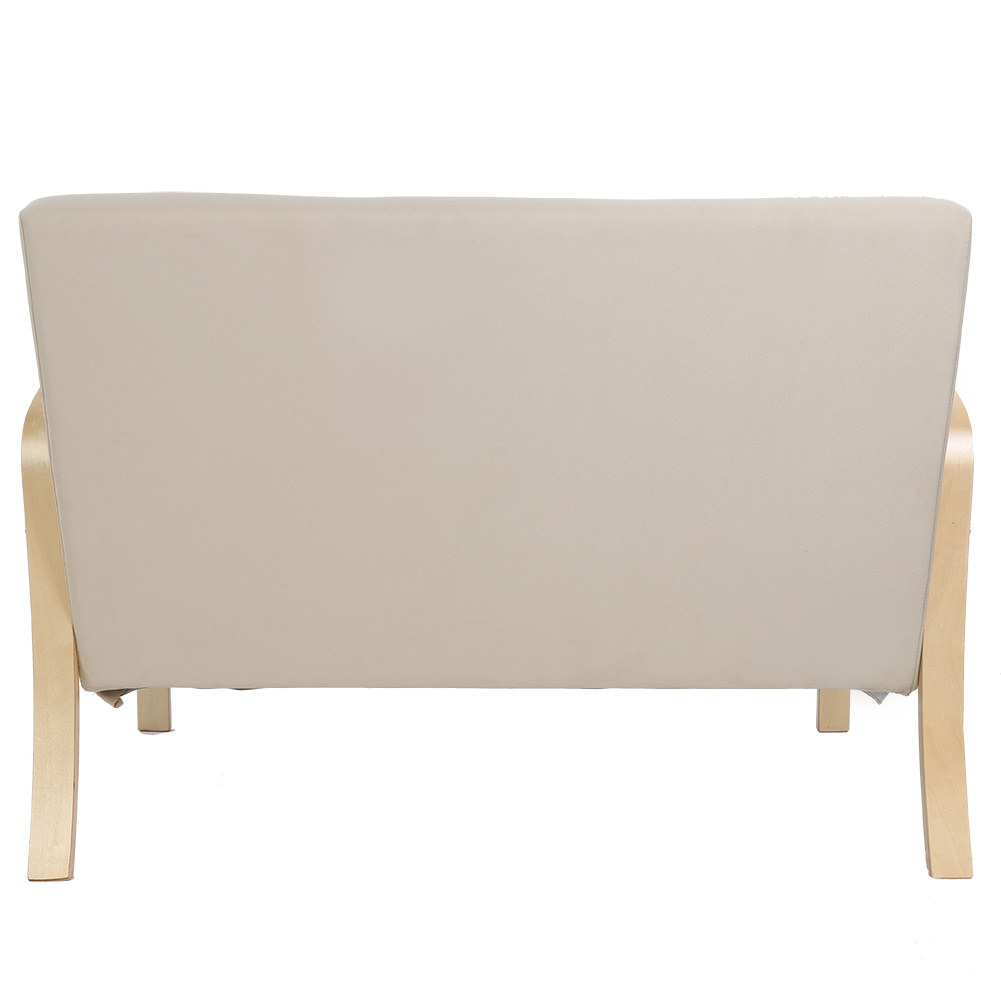 Details About Modern Upholstered 2 Seat Armchair Living Room Chair Sofa Couch Lounge