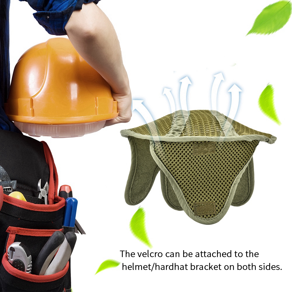 2pcs Hard Hat Sweat Cooling Band Air Cushioned Headband Hardhat