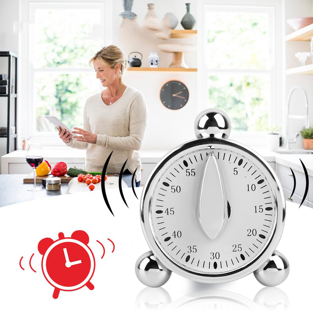 Mechanical 60 Minute Kitchen Cooking Timer Reminder Alarm Clock Mechanical 60 Minute Kitchen Cooking