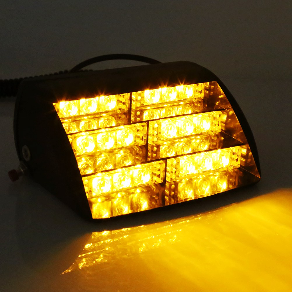 Achtzehn LED Auto Blitzlicht Frontblitzer Warnlicht Strobe Lamp Notfall