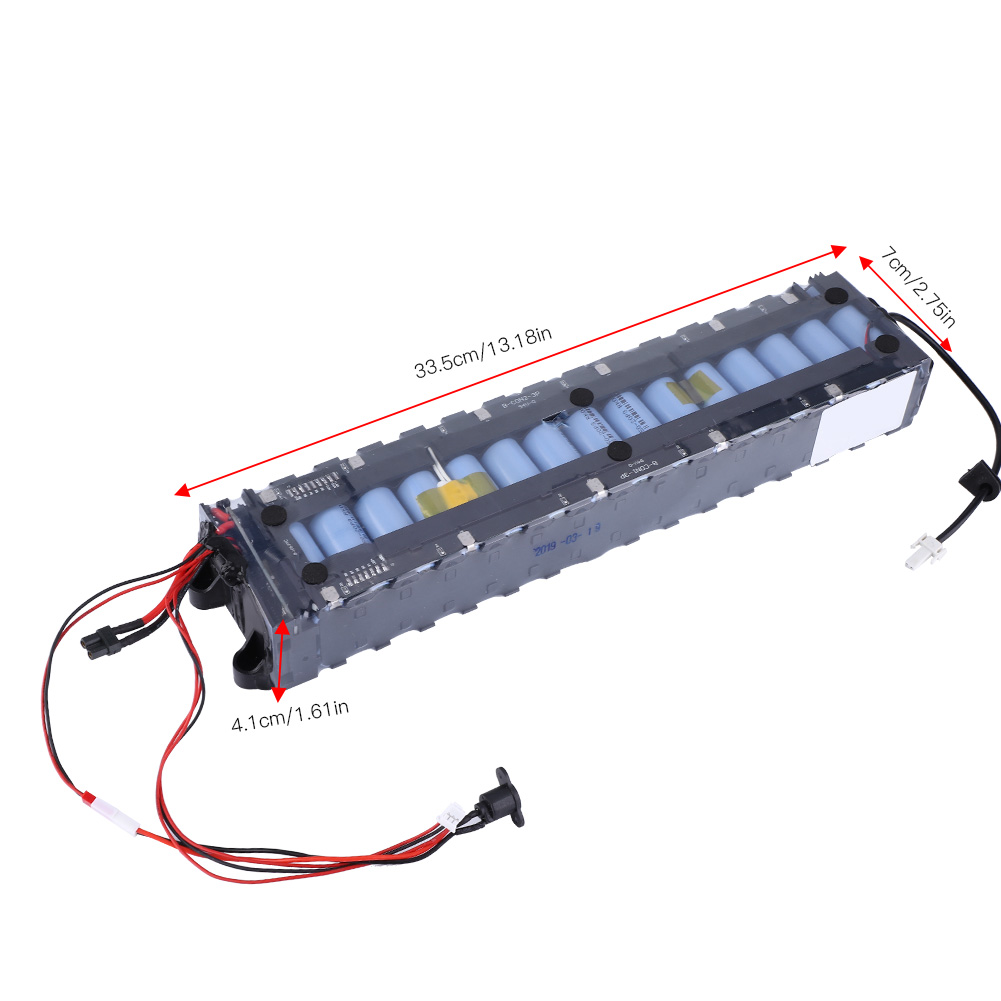 36V 6.6AH Fast Charging Rechargeable Lithium Battery for