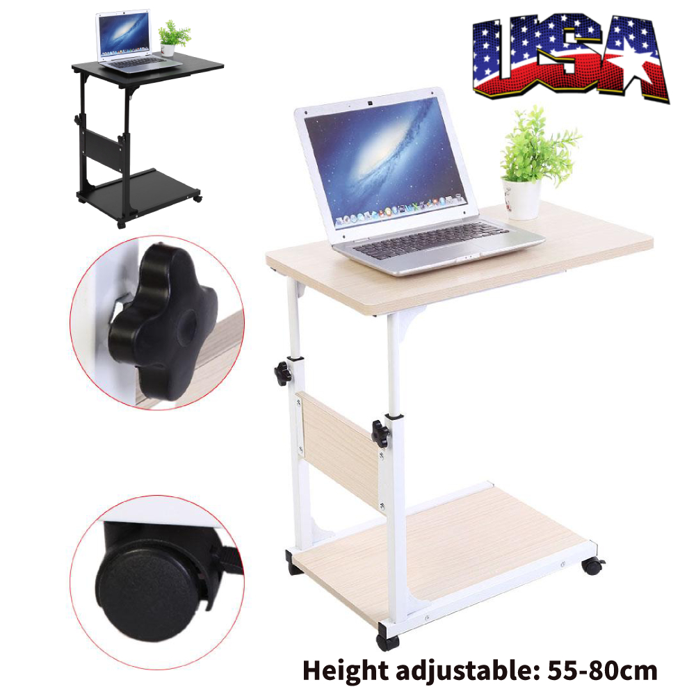 Computers Tablets Networking Stands Holders Car Mounts Rolling Laptop Table Overbed Desk Tilting Tabletop Tv Food Tray Hospital Pc Stbalia Ac Id