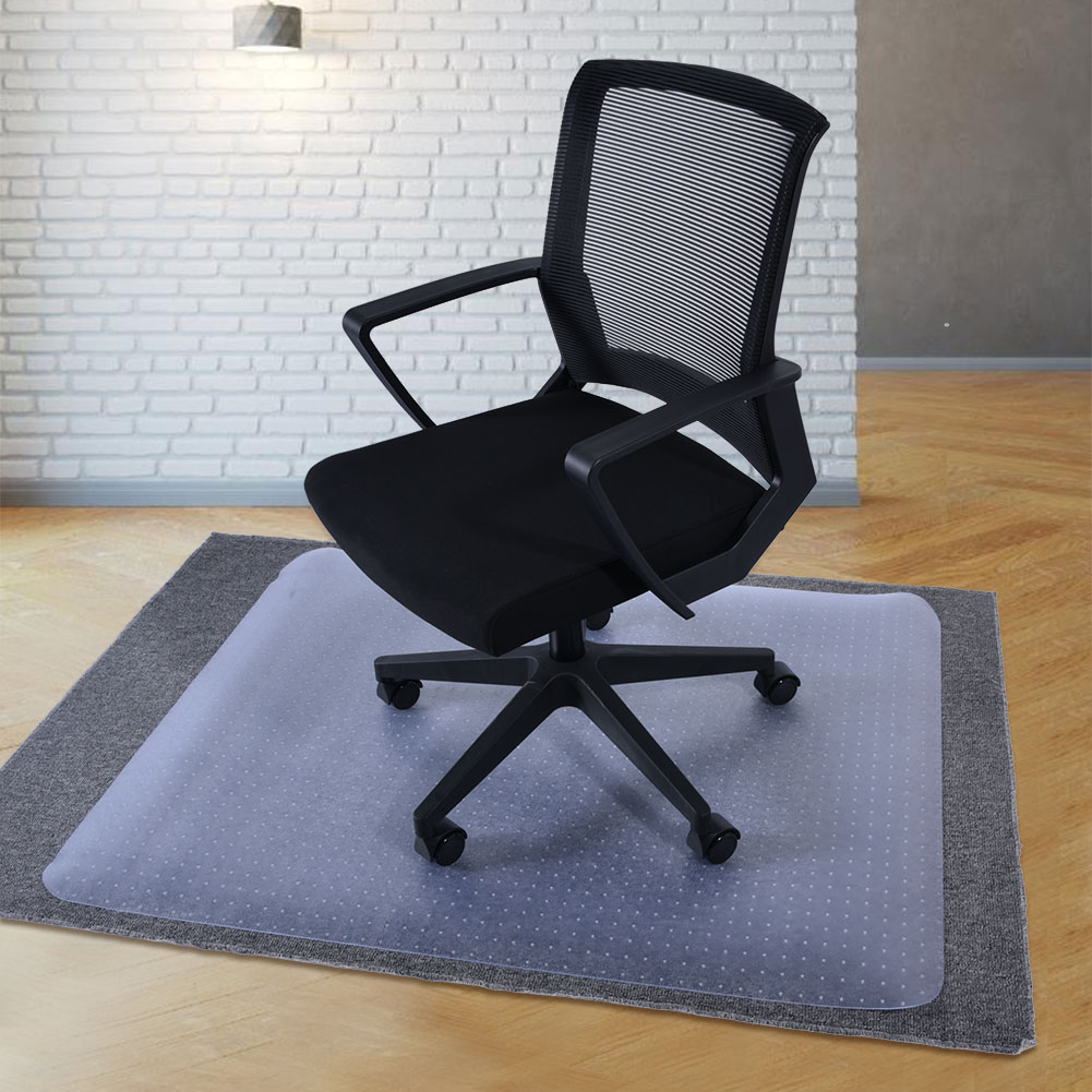 Home Office Desk Chair Mat Floor Protection Carpet Cover Studded Bottom