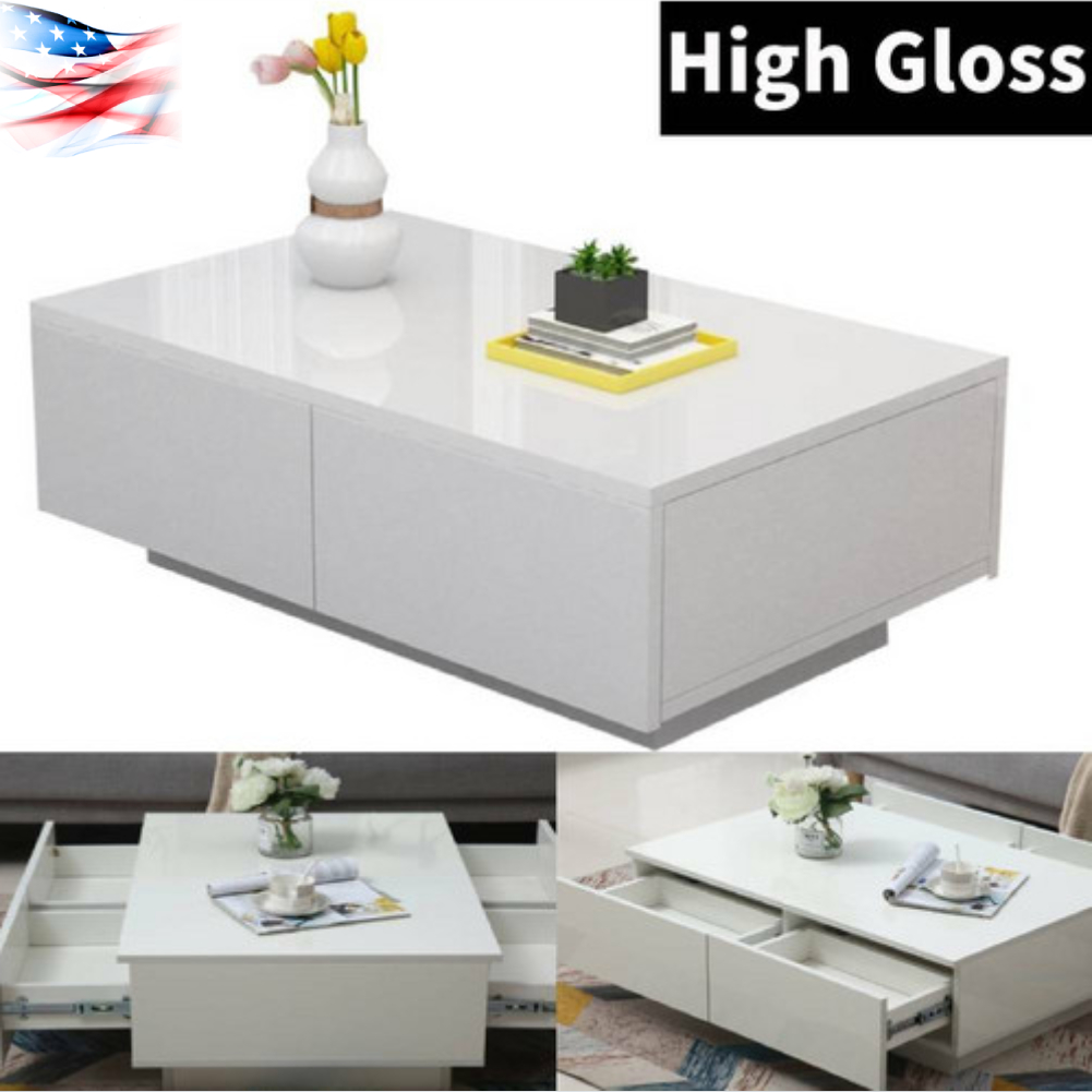 Details About High Gloss Coffee Table Tea Wooden Mdf Rectangular Living Room Furniture Details About High Gloss Coffee Table Tea Wooden Mdf Rectangular Living Room Furniture