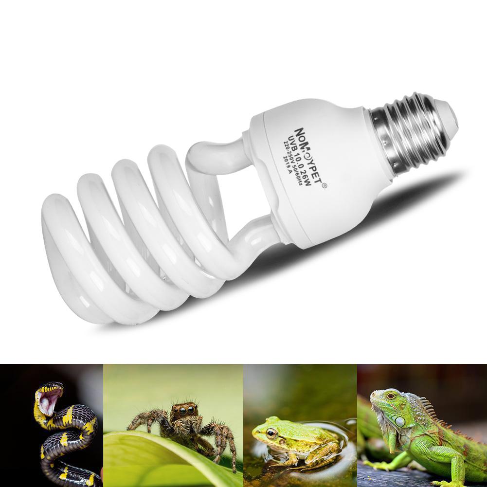UVB Pet Intense Basking Spot Bulb Reptile Lighting Calcium Lamp E27 26w