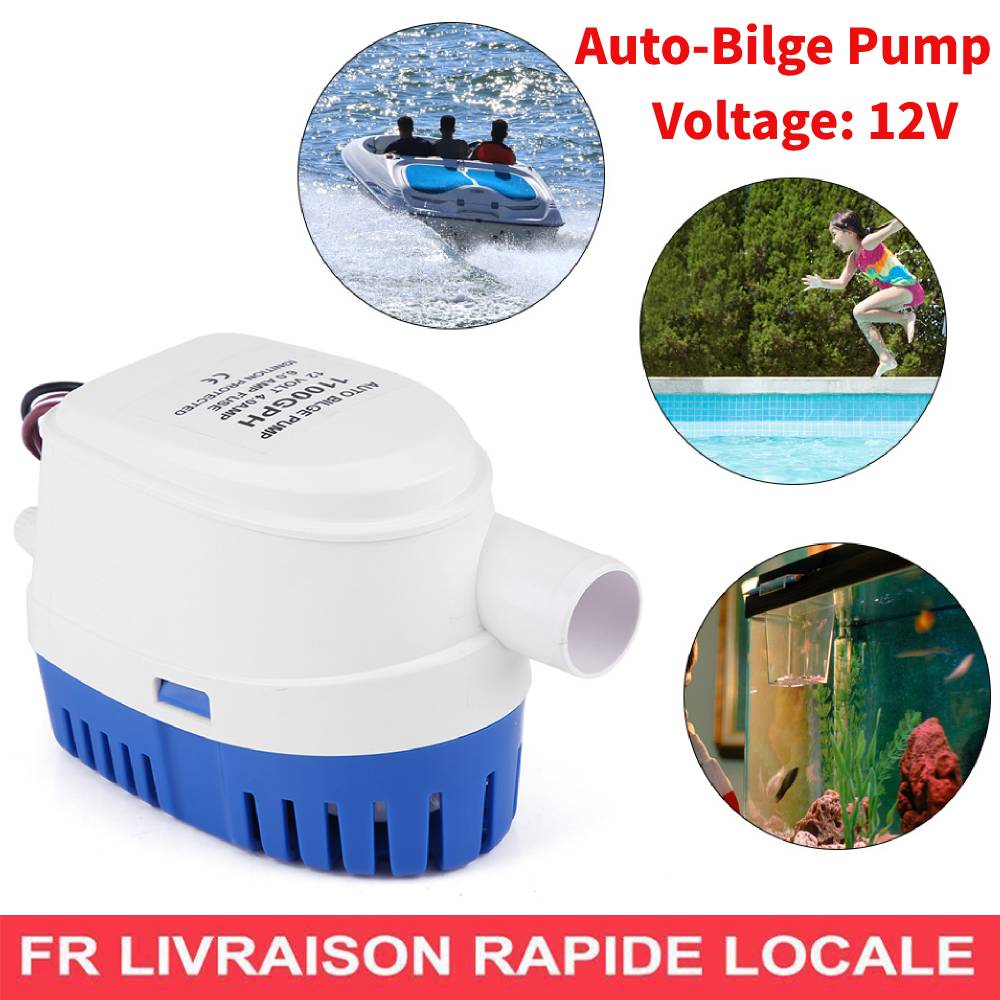 POMPE DE CALE AUTOMATIQUE ULTIMA 12V 600 GPH JOHNSON PUMP 38L//min