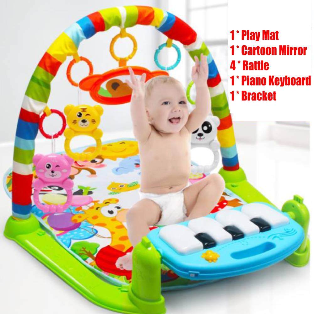 baby floor mat with piano