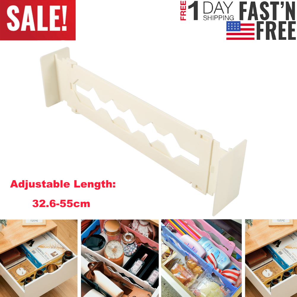Adjustable Clapboard Home Kitchen Drawer Divider Partition Storage