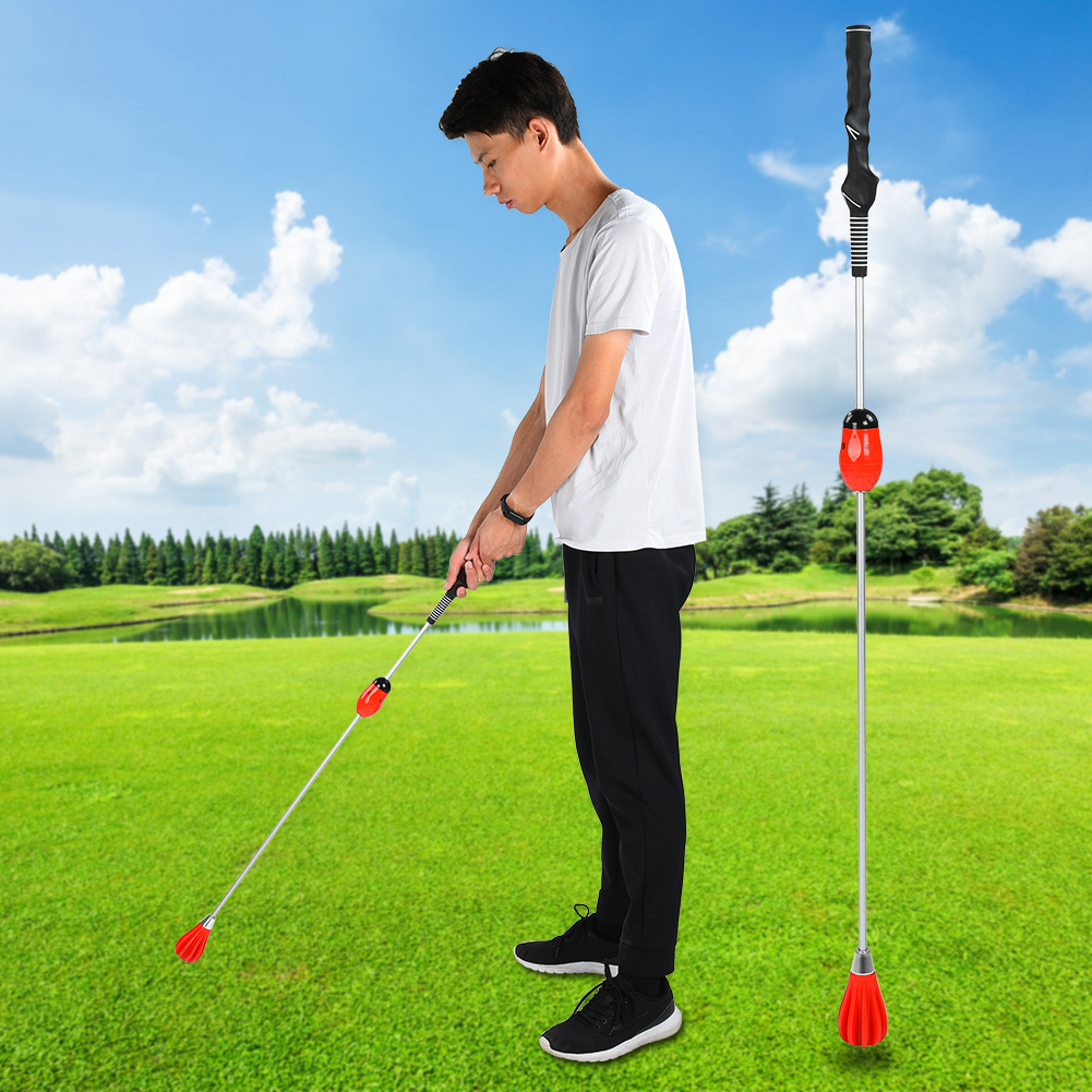 Sport Golf Swing Trainer Aid Training Warm-Up Stick Equipment Adjustable Power | eBay