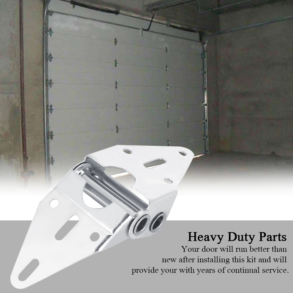 27pcs Garage Door Gate Roller Wheel Hinge Kit Car Door Heavy Duty Parts Hardware 813496760385 Ebay 0043