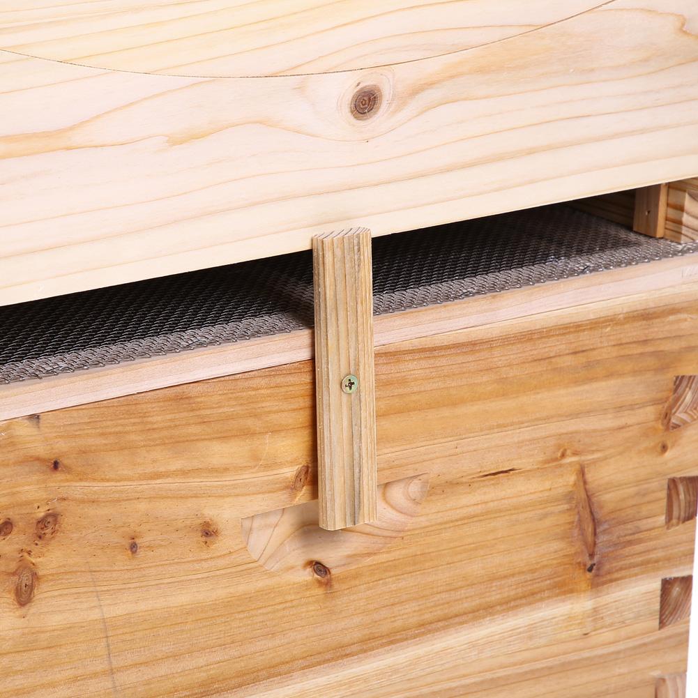 7 Waben Bienenstock Automatische Honig Bienenhaus Imkerei Biene Haus Hive Stock