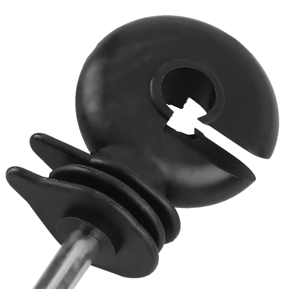 100Pcs ELECTRIC FENCE OFFSET RING INSULATORS FENCING SCREW IN POSTS