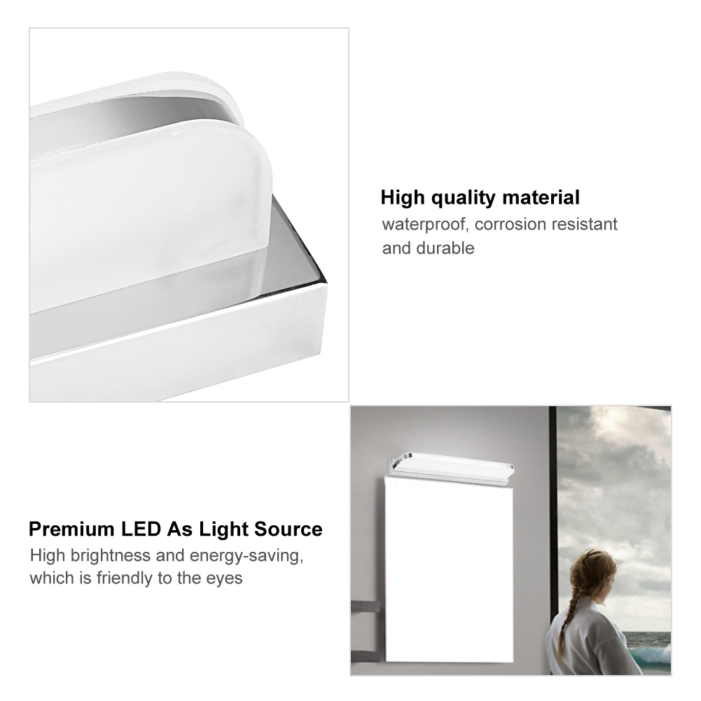 LED Spiegelleuchte Spiegellampe Badezimmerlicht Wandleuchte Badezimmer