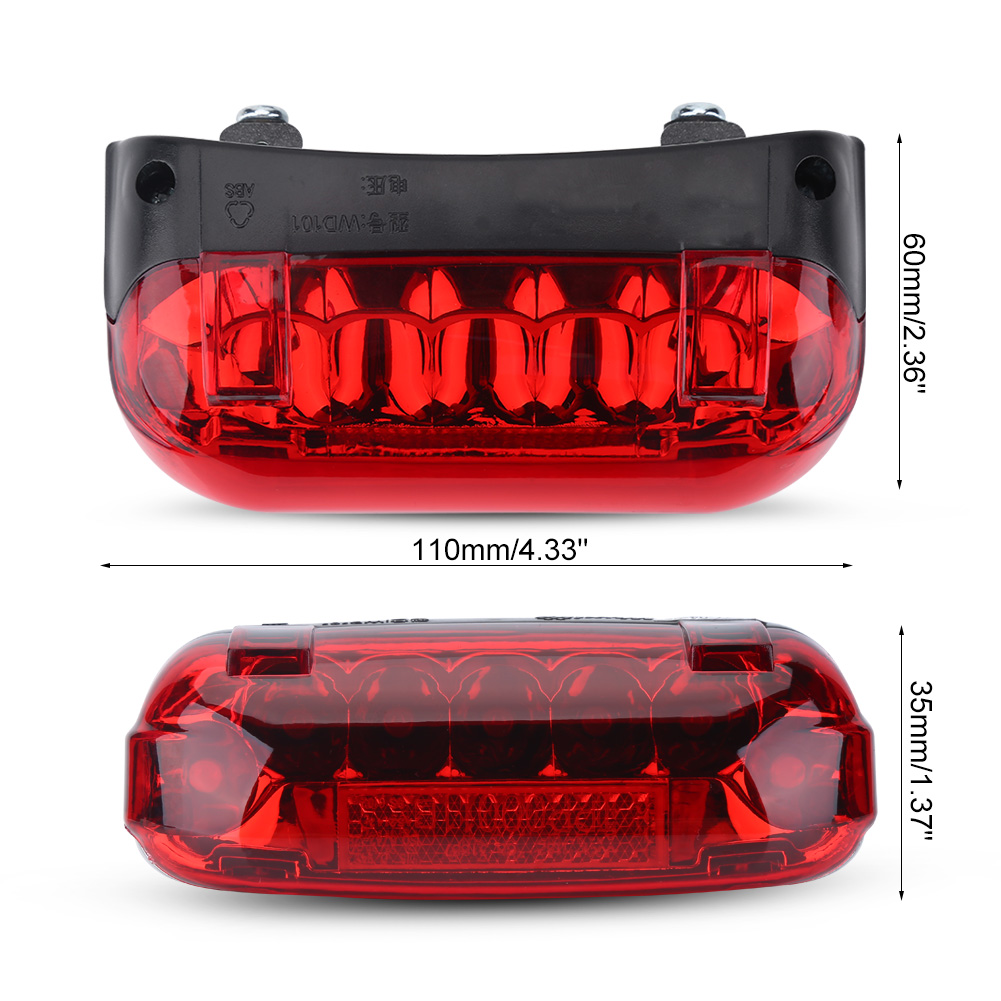 4LED Night Tail Light Brake Light Turn Signal Rear Lamp Electric Bike Scooter SP eBay