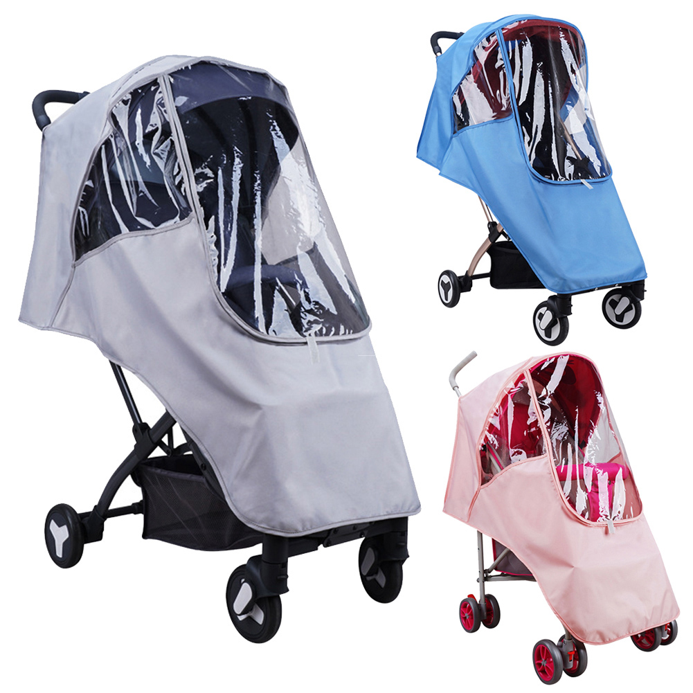 Large Size EVA Rain Cover For Most Buggy Pushchair Stroller Pram Child Baby Car