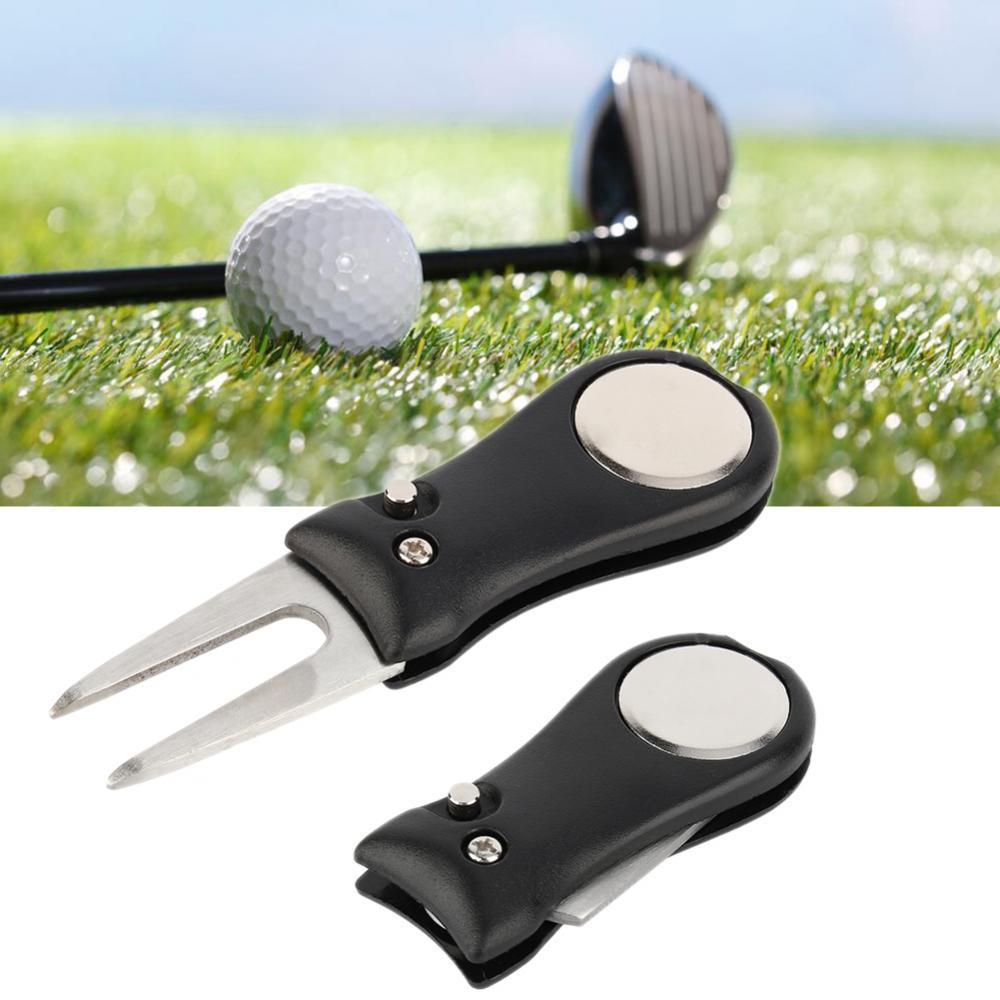 Groove Cleaner Ball Marker Golf Pitch Green Divot Repair Switchblade