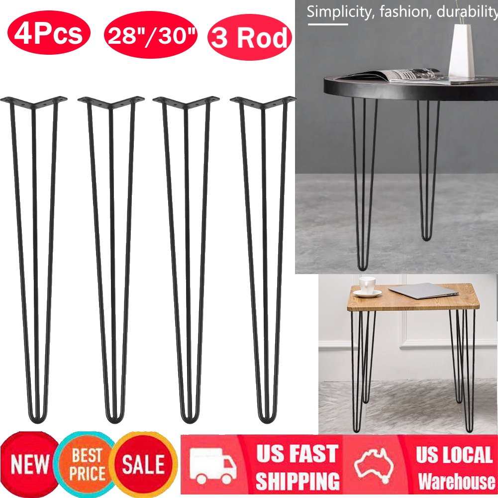 Details About 3 Rods Hairpin Coffee Table Legs Solid Iron Diy Set Of 4 Furniture Leg 28 30 Details About 3 Rods Hairpin Coffee Table Legs Solid Iron Diy Set Of 4 Furniture Leg 28 30