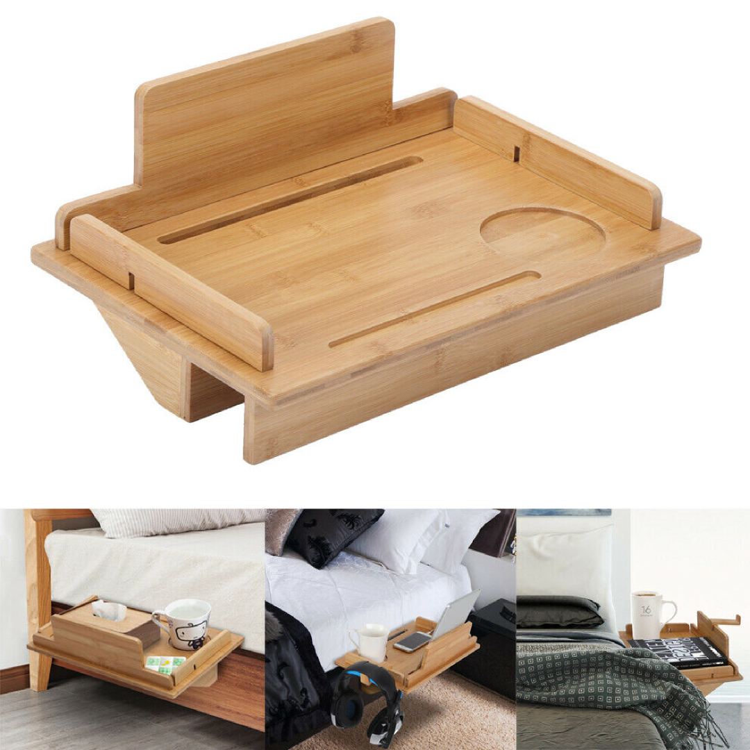 Bettablage Mini Holz Nachttisch Beistelltisch Konsole Nacht Bett Ablage