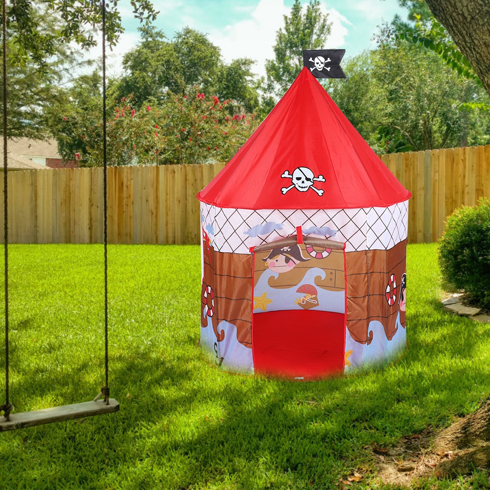 Portable Colorful Teepee Tent Kids Playhouse Sleeping Dome