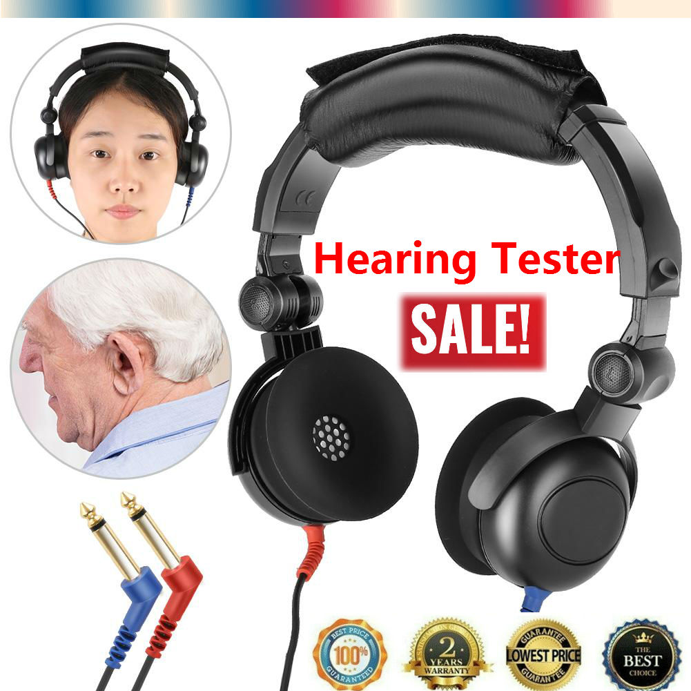 Telephonics Audiometer Audiometric Hearing Screening Headphone Headset