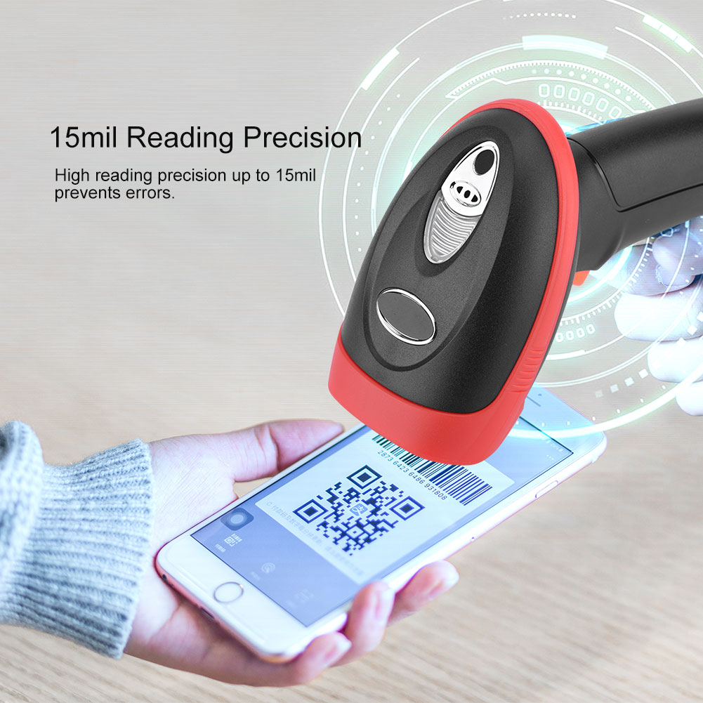 HY-6708w Handheld USB Barcode Scanner 1D 2D QR Laser Bar Code Reader | eBay