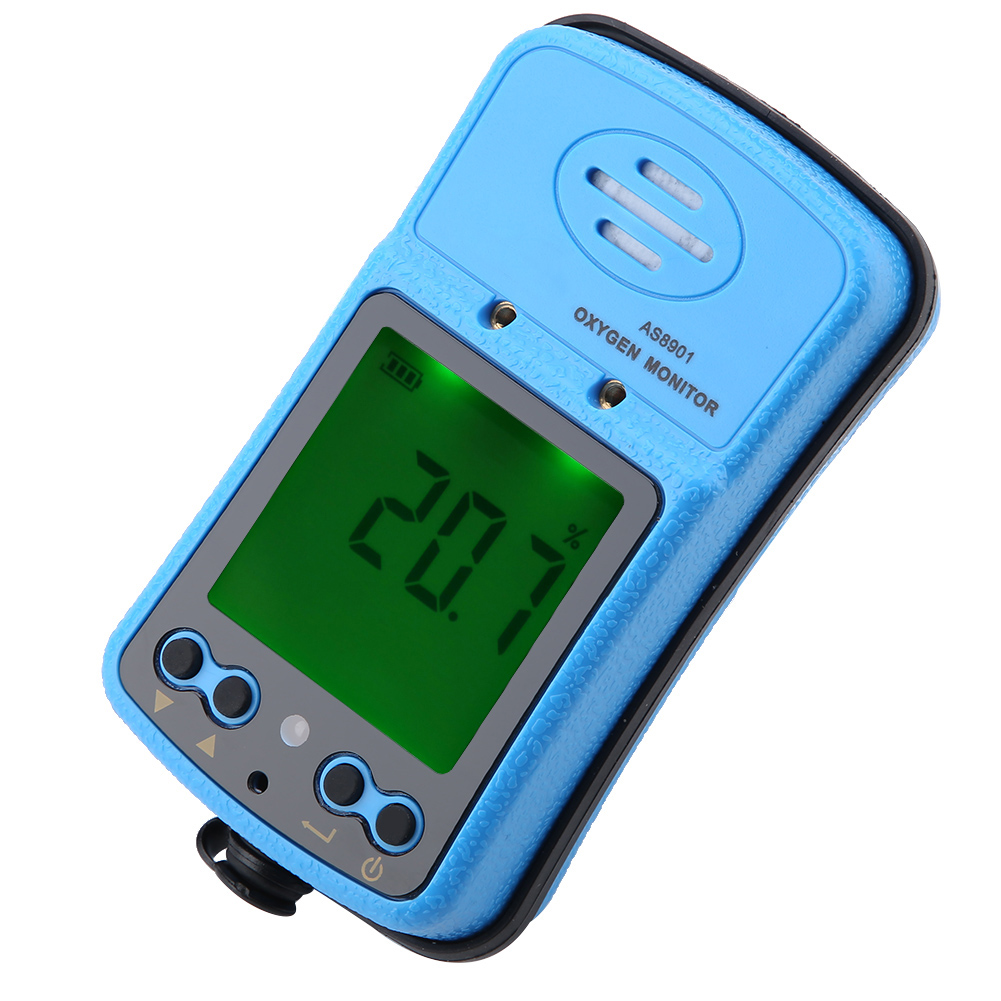Smart Sensor AS8901 Handheld Oxygen Detectors O2 Meter Gas Detector ...