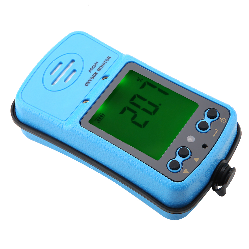 Smart Sensor AS8901 Handheld Oxygen Detectors O2 Meter Gas Detector
