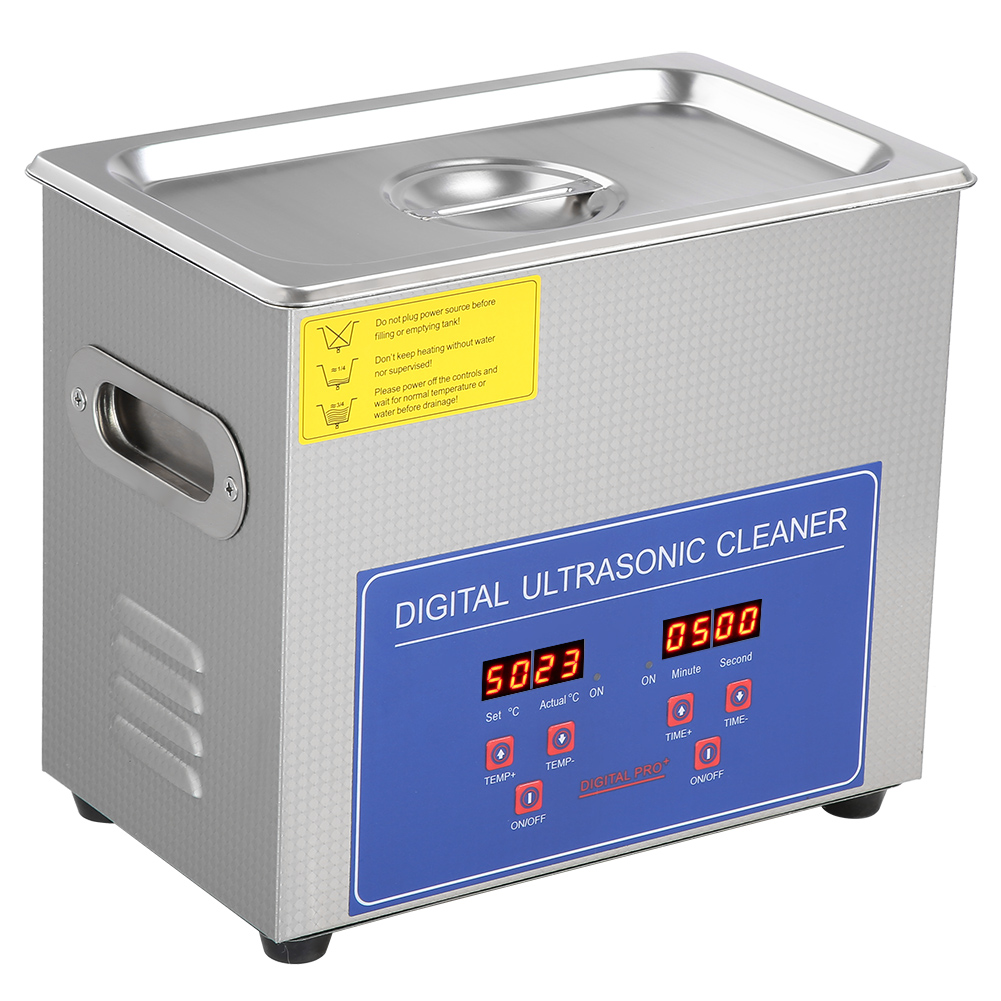 3L Professional Digital Ultrasonic Cleaner Machine with Timer Heated