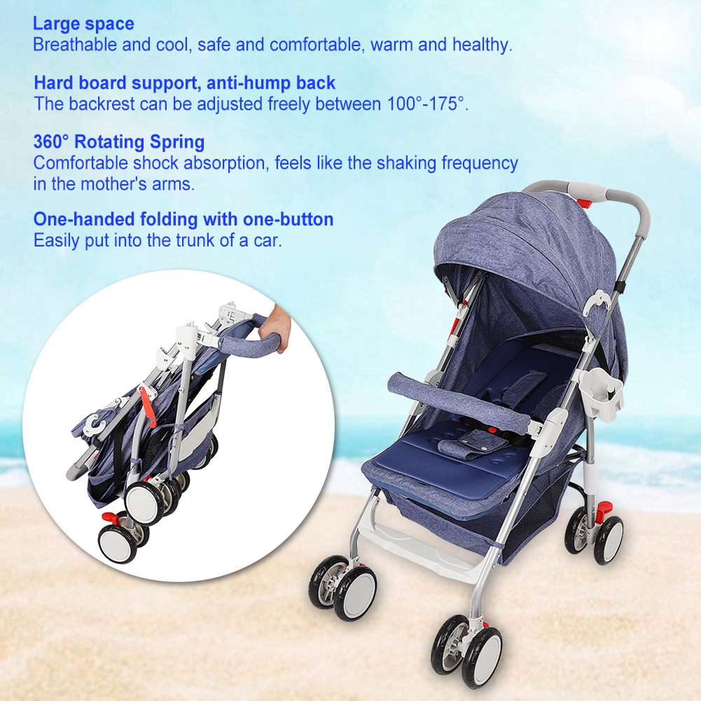 safe system pushchair