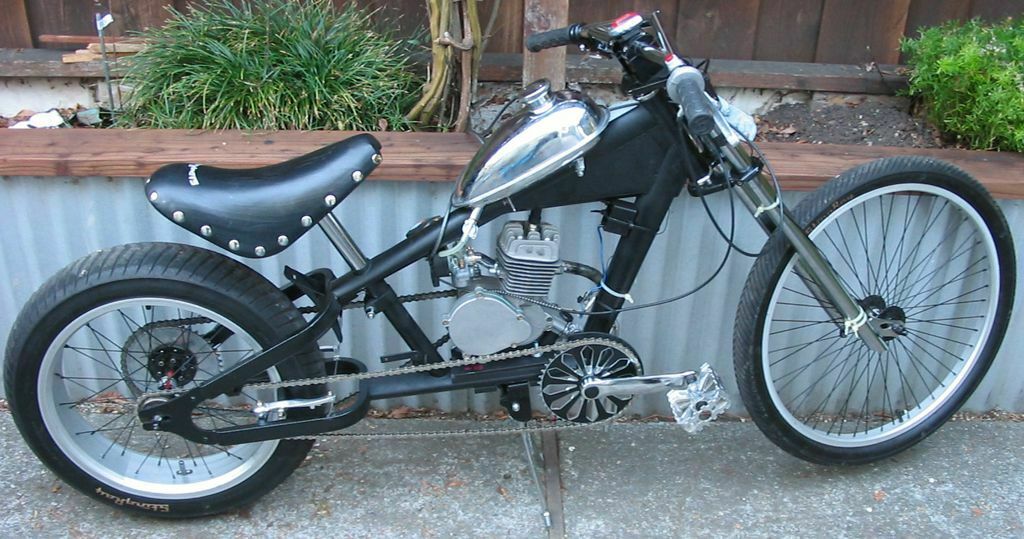 100CC Bicycle Engine Kit 2 Strokes Gas Motorized Bike Motor DIY Set