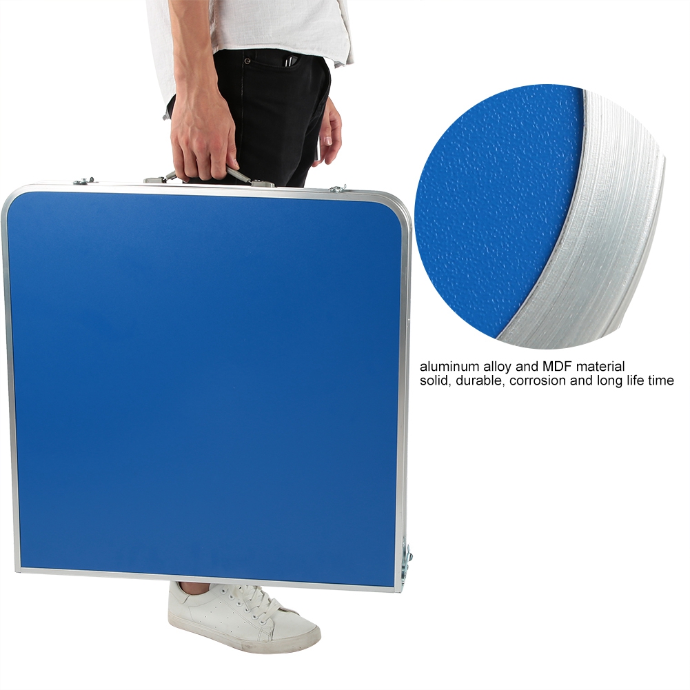 Campingtisch Klapptisch Gartentisch mit 4 Hocker Alu Picknicktisch