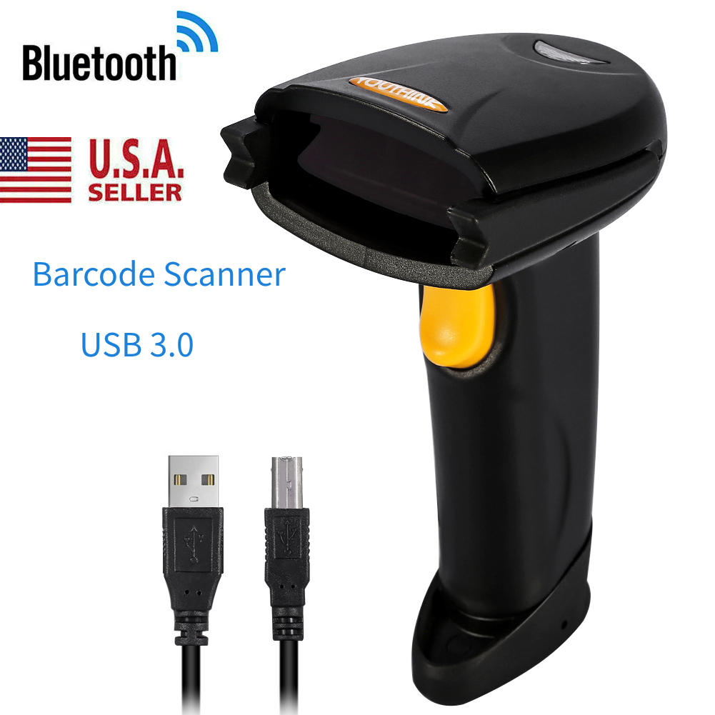 Wireless Bluetooth 4.0 Barcode Scanner Handheld Reader Bar Code USB