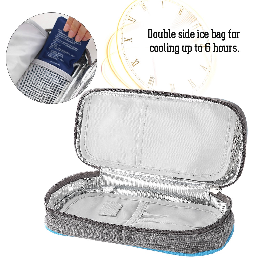 Travel Insulin Pen Case Pouch Cooler Diabetic Pocket Cooling Protector