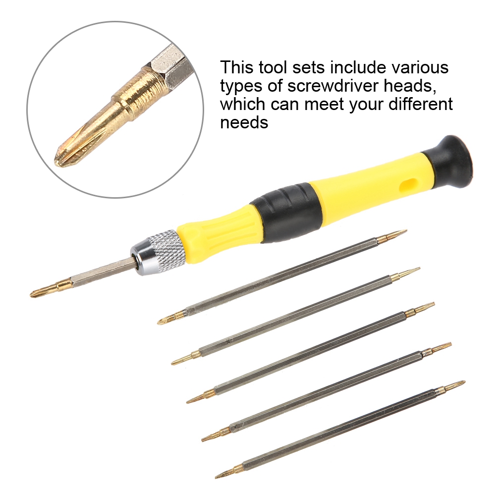 7pcs Precision Screwdriver Set Repair Torx Screw Driver Watch Glasses Kit Tools 813501095600 eBay