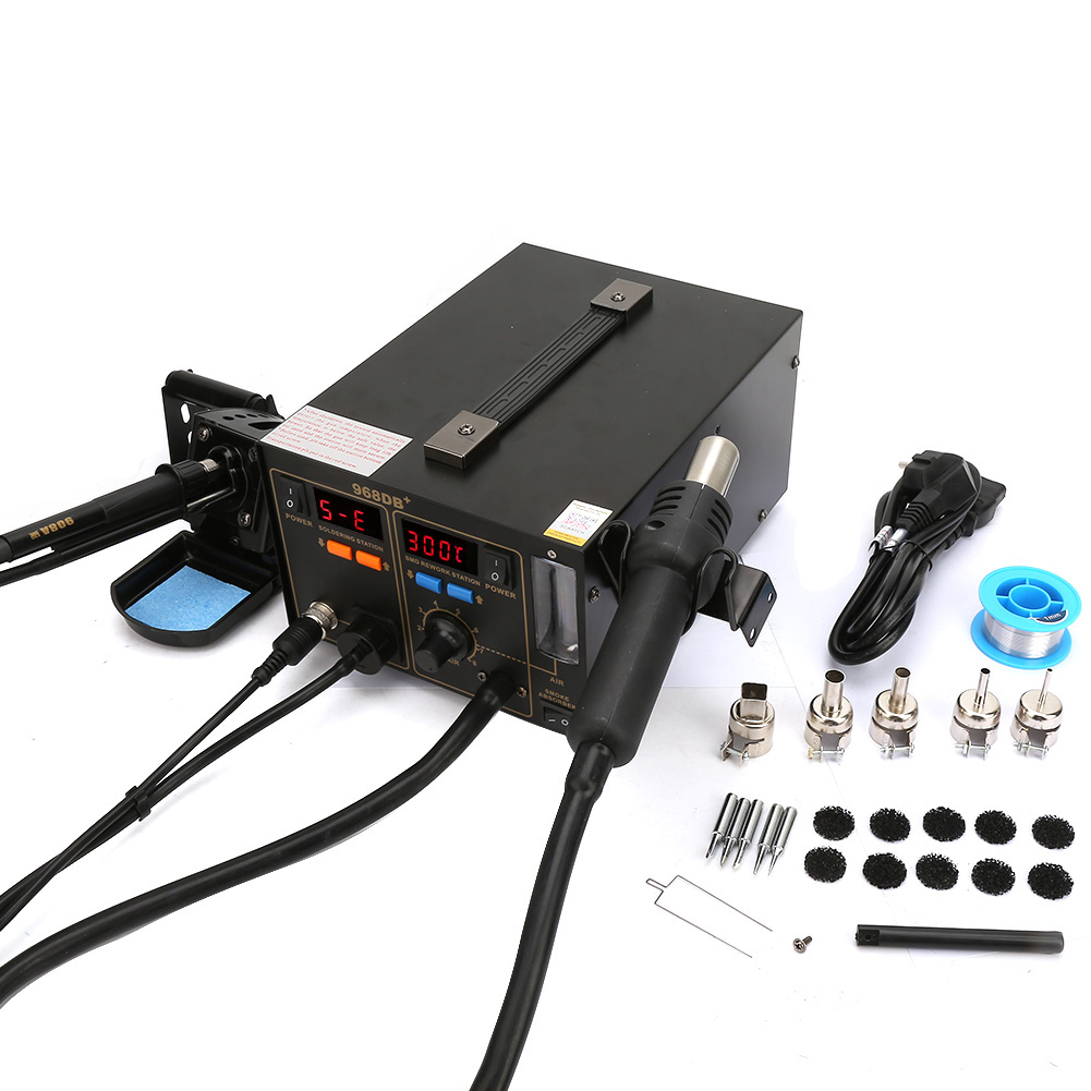 Lötstation Lötkolben Entlötstation SMD Rework Station ESD Lötset Soldering 800 W