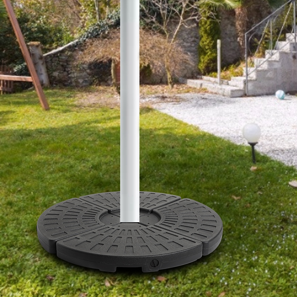 4er Sonnenschirmständer Befüllbar Ständer Schirmgewicht Schirmständer