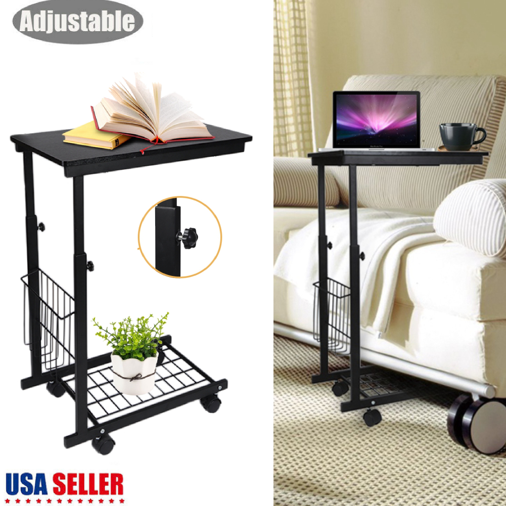 Computer Tray Sofa Side End Table Lap Stand Ottoman Couch Room