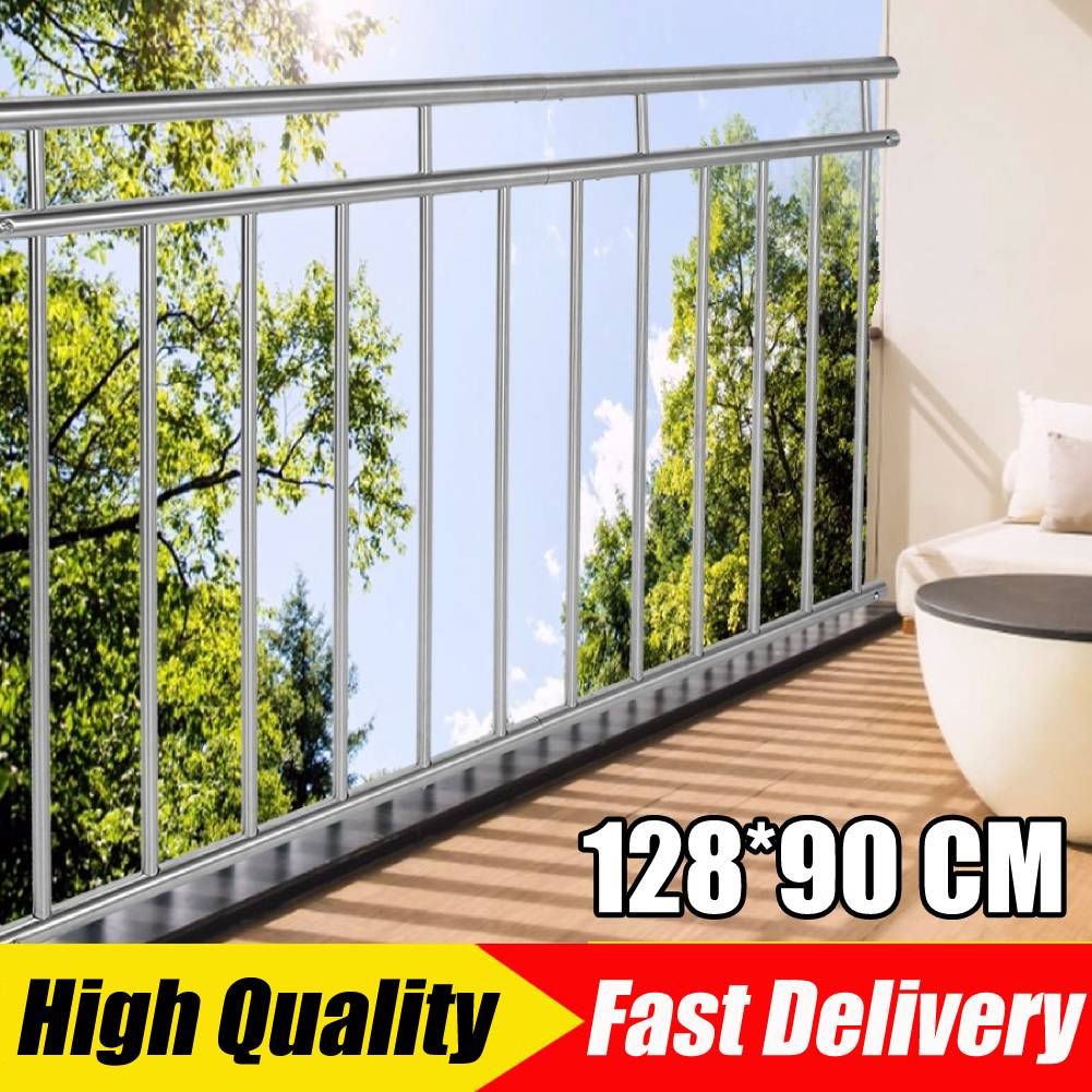 Stainless Steel Glass Patio Fencing Balustrade Safety Windows Balcony Railings Ebay