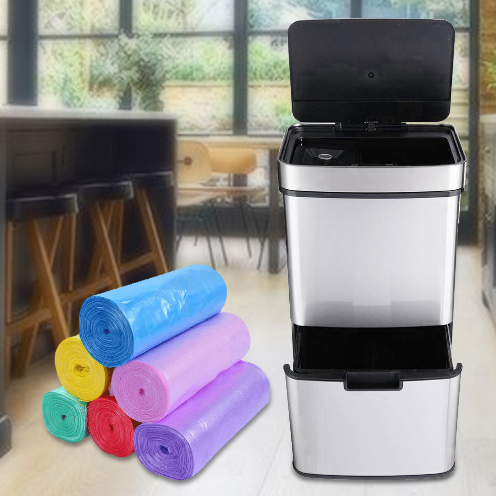 72L Intelligent Waste Toten Kitchen Trash Can Recycle Bin Unit 3 ...