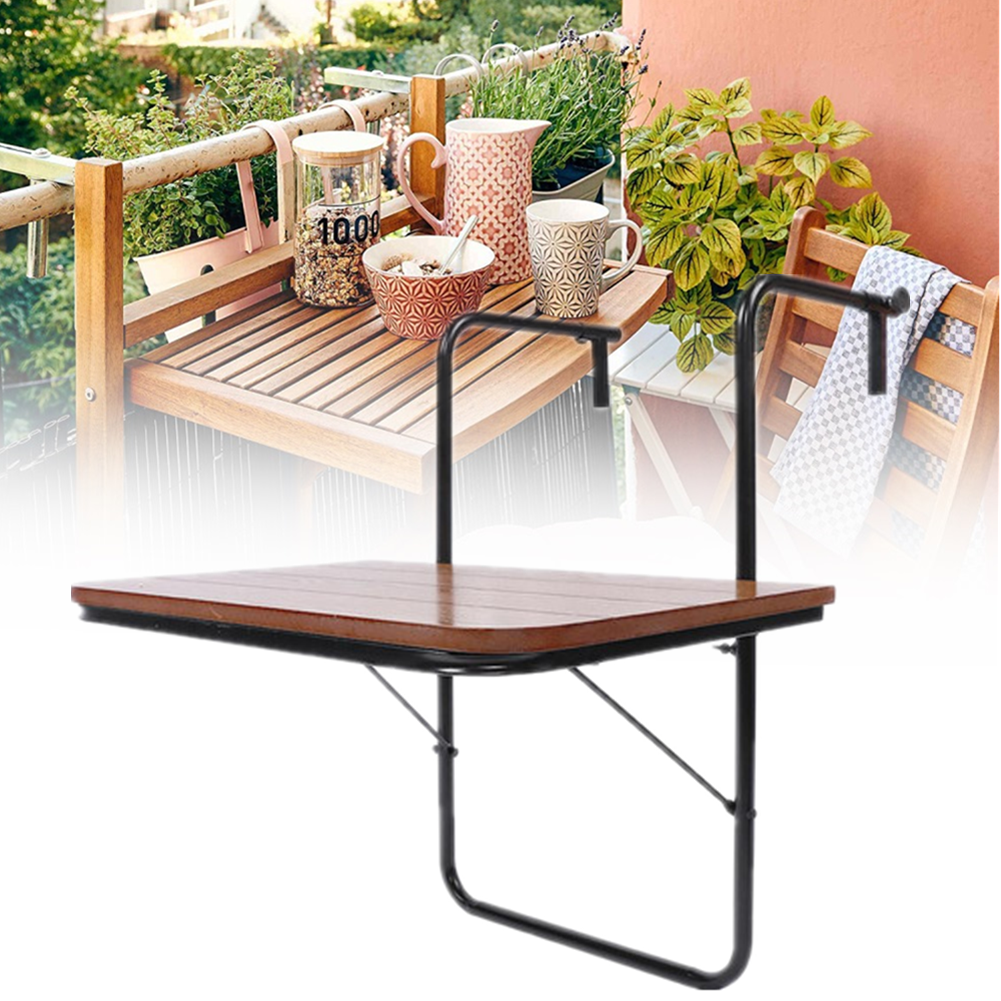 Balkonhangetisch Balkontisch Klapptisch Hangetisch Gartentisch Tisch Gartenmobel Ebay