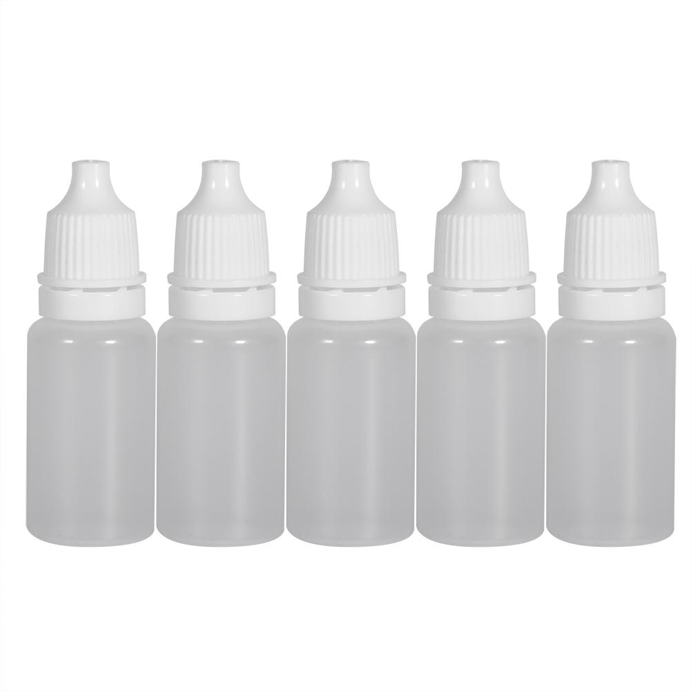 10ml Quality Empty Plastic Eyes Dropper Bottle Squeezable Drop Liquid Container - Picture 33 of 34