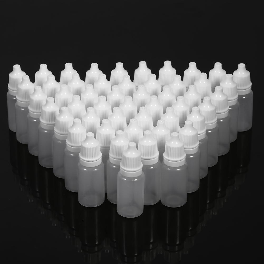 10ml Quality Empty Plastic Eyes Dropper Bottle Squeezable Drop Liquid Container - Picture 31 of 34