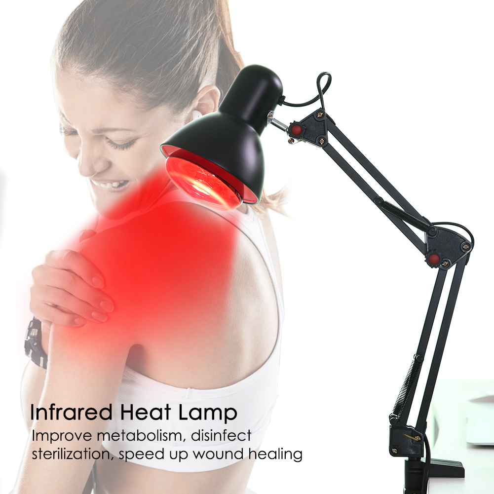 IR Infrared Heat Lamp Therapeutic Pain Relief Heating Therapy Light