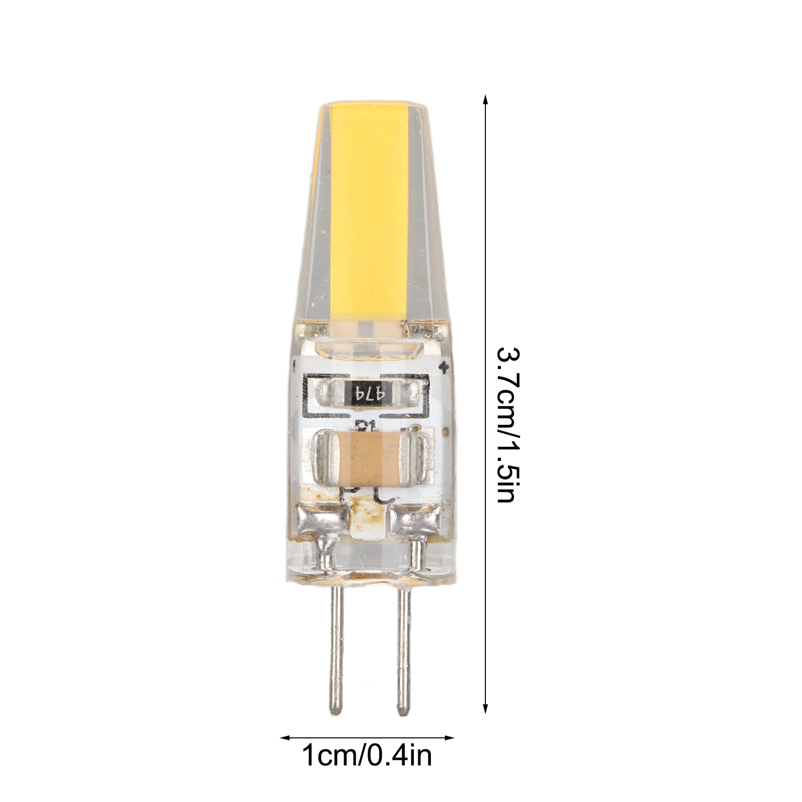 6W 500LM G4 Bulb LED COB Silica Gel Energy Saving Lamp Bulb 220V 6Pcs - Picture 22 of 28