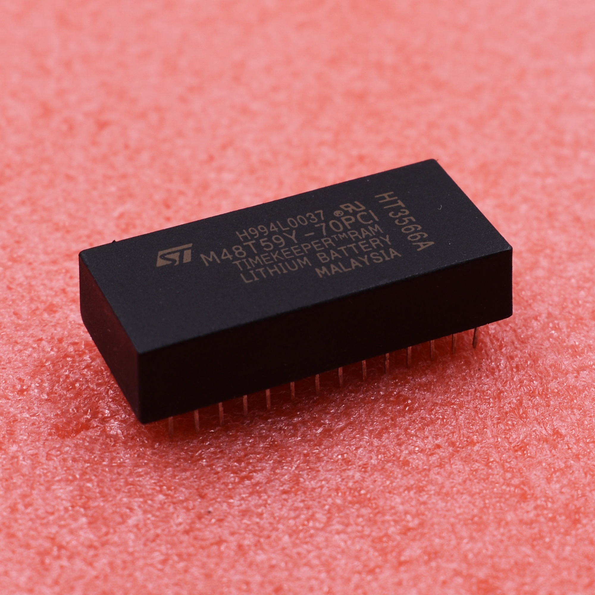 ST M48T59Y-70PC1 Timekeeper SRAM IC DIP-28 - Real Time Clock Memory Chip