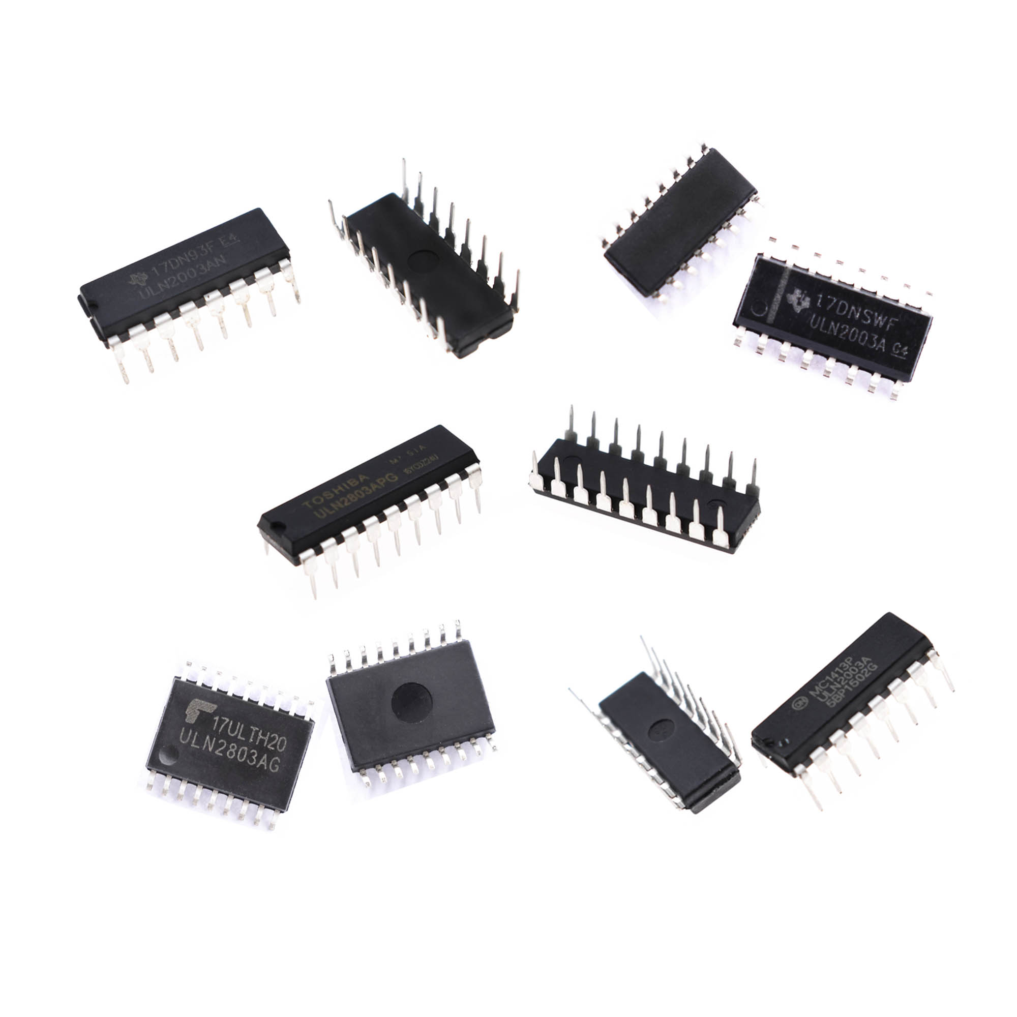 ULN2803APG ULN2803 ULN2003AN ULN2003 MC1413P Integrated Circuit NEW UK