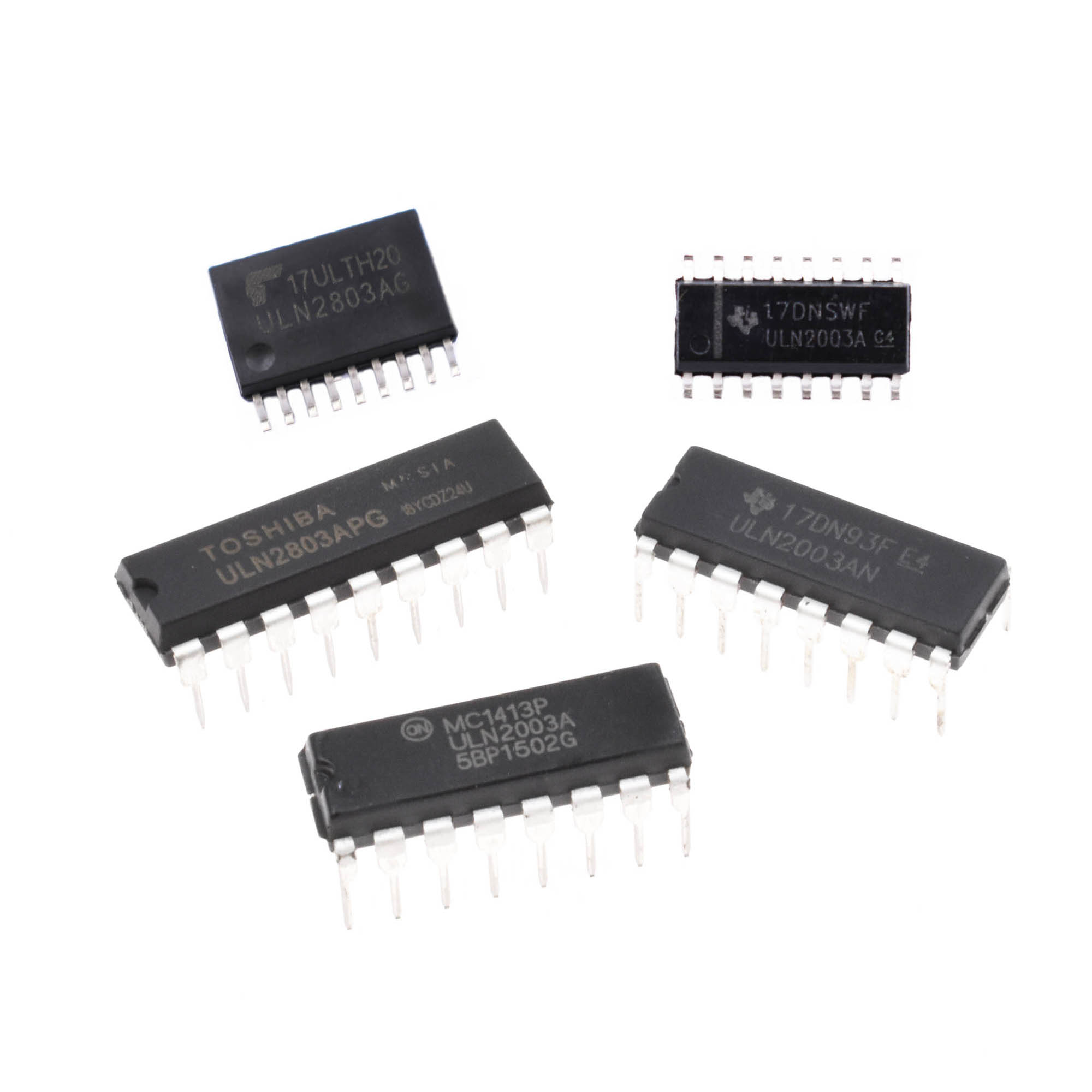 ULN2803APG ULN2803 ULN2003AN ULN2003 MC1413P Integrated Circuit NEW UK